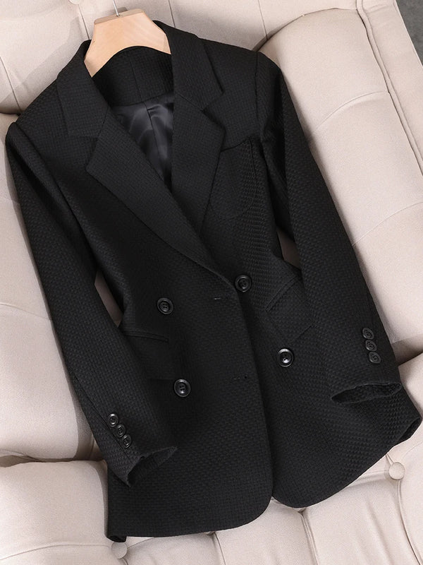 Blazer Preto Alfaiataria Thalia 