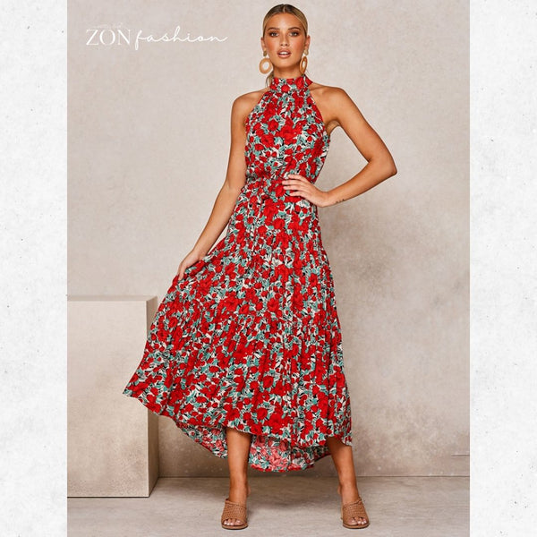 Vestido Longo Floral Mery